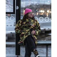 DRYROBE Advance Long Sleeve Grün Camo Pink L REMIX