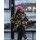 DRYROBE Advance Long Sleeve Grün Camo Pink L REMIX