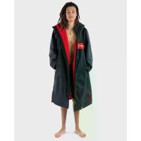 DRYROBE Advance Long Sleeve Schwarz Rot S REMIX