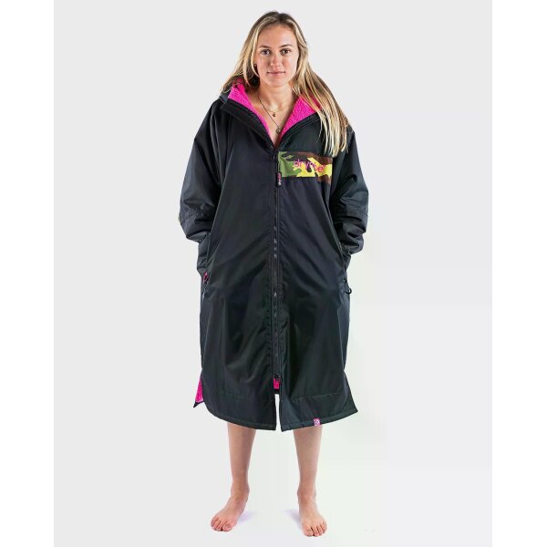 DRYROBE Advance Long Sleeve Schwarz Pink S REMIX C