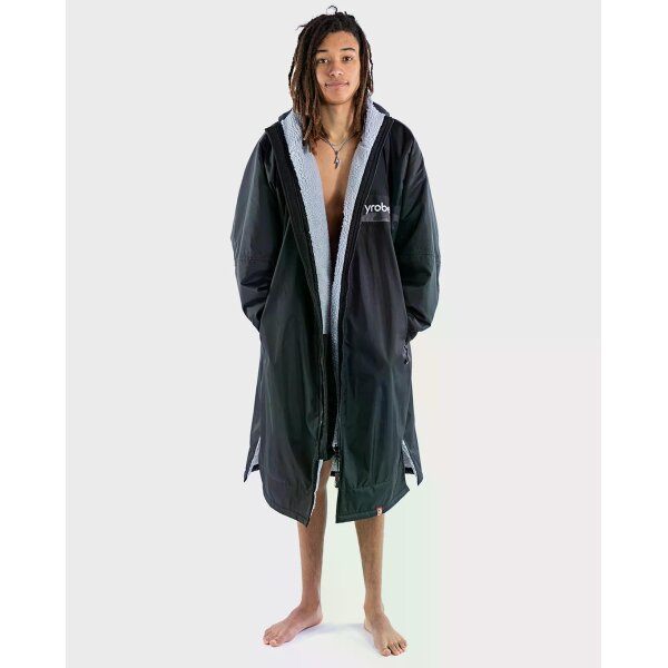 DRYROBE Advance Long Sleeve Schwarz Grau M REMIX C