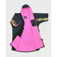 DRYROBE Advance Short Sleeve Schwarz Camo Pink S