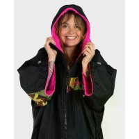 DRYROBE Advance Short Sleeve Schwarz Camo Pink S