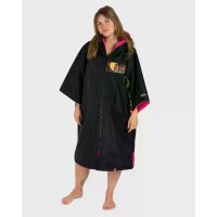 DRYROBE Advance Short Sleeve Schwarz Camo Pink  M