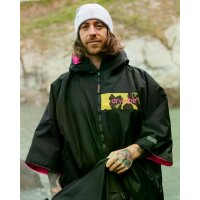 DRYROBE Advance Short Sleeve L Black Pink Camo