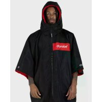 DRYROBE Advance Short Sleeve Schwarz Rot M