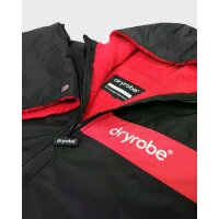 DRYROBE Advance Short Sleeve Schwarz Rot L