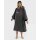 DRYROBE Handtuchmantel Bio-Baumwolle Grau M