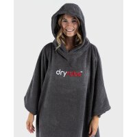 DRYROBE Towel Robe Organic Cotton L Dark Slate