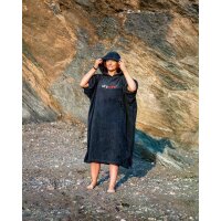 DRYROBE Towel Robe Organic Cotton S Navy
