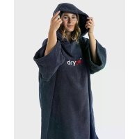 DRYROBE Towel Robe Organic Cotton M Navy