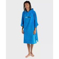 DRYROBE Handtuchmantel Bio-Baumwolle Kobalt Blau S