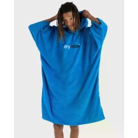 DRYROBE Handtuchmantel Bio-Baumwolle Kobalt Blau M