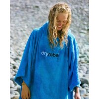 DRYROBE Towel Robe Organic Cotton L Cobalt Blue