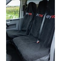 DRYROBE Auto Sitzbezug Doppelsitz Schwarz Schwarz