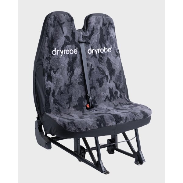 DRYROBE Auto Sitzbezug Doppelsitz Camo Schwarz