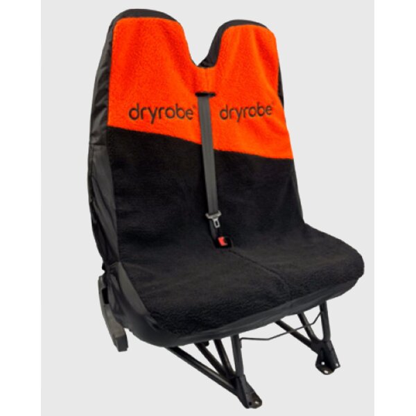DRYROBE Auto Sitzbezug Doppelsitz Orange Schwarz