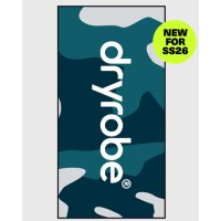 DRYROBE Strand Handtuch Blau Schwarz Camo