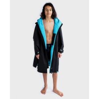 DRYROBE Advance Long Sleeve KIDS Schwarz Blau 5-9
