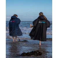 DRYROBE Advance Long Sleeve KIDS SchwarzBlau 10-13