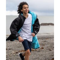 DRYROBE Advance Long Sleeve KIDS SchwarzBlau 10-13