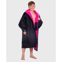 DRYROBE Advance Long Sleeve KIDS Schwarz Pink 5-9