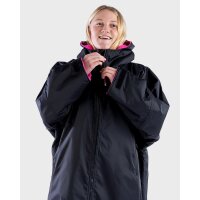 DRYROBE Advance Long Sleeve KIDS SchwarzPink 10-13