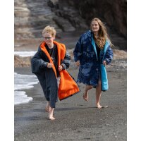 DRYROBE Advance Long Sleeve KIDS Grau Orange 10-13