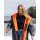 DRYROBE Advance Long Sleeve KIDS Grau Orange 10-13