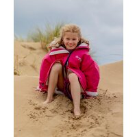 DRYROBE Advance Long Sleeve KIDS Pink Grau 10-13