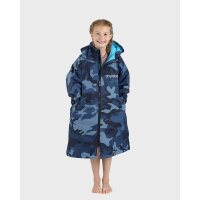 DRYROBE Advance Long Sleeve KIDS Camo Blau 5-9