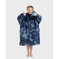 DRYROBE Advance Long Sleeve KIDS Camo Blau 5-9