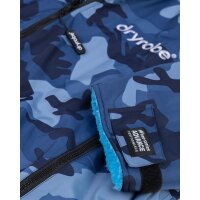 DRYROBE Advance Long Sleeve KIDS 10-13 Camo Blau