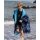 DRYROBE Advance Long Sleeve KIDS 10-13 Camo Blau