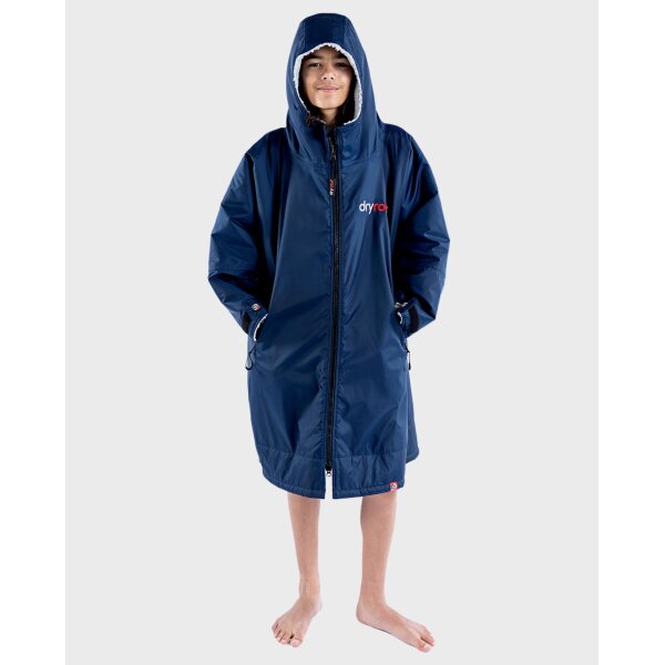 DRYROBE Advance Long Sleeve KIDS 5-9 Navy Grey