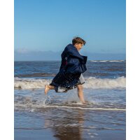 DRYROBE Advance Long Sleeve KIDS Navy Grau 10-13