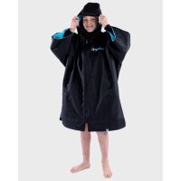 DRYROBE Advance Short Sleeve KIDS Schwarz Blau 5-9