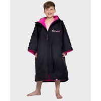 DRYROBE Advance Short Sleeve KIDS Schwarz Pink 5-9