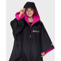 DRYROBE Advance Short Sleeve KIDS 5-9 Back Pink