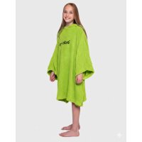 DRYROBE Handtuchmantel Bio KIDS Lime Grün 5-9
