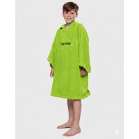 DRYROBE Handtuchmantel Bio KIDS Lime Grün 10-13