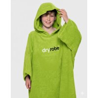 DRYROBE Handtuchmantel Bio KIDS Lime Grün 10-13