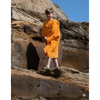 DRYROBE Towel Robe Organic KIDS 5-9 Orange