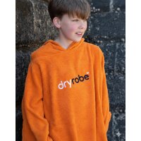 DRYROBE Towel Robe Organic KIDS 5-9 Orange