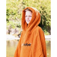 DRYROBE Handtuchmantel Bio KIDS Orange 10-13