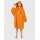 DRYROBE Handtuchmantel Bio KIDS Orange 10-13