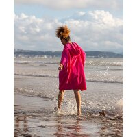 DRYROBE Towel Robe Organic KIDS 10-13 Pink