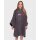 DRYROBE Handtuchmantel Bio KIDS Grau 10-13