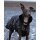 DRYROBE Dog Coat Hundemantel Schwarz Camo M