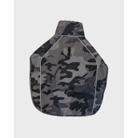DRYROBE Dog Coat Hundemantel Schwarz Camo XXL
